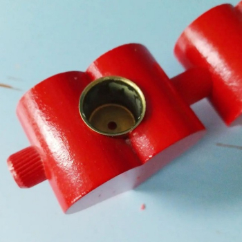 Preview: alter schwedischer Adventskerzenhalter - Herzen (ausverkauft!)