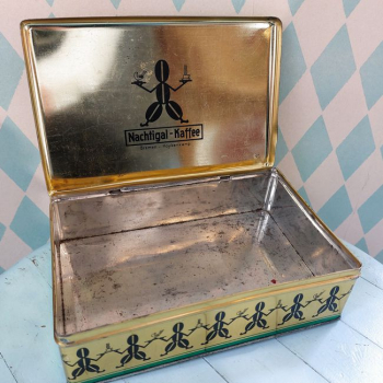 Preview: alte Blechdose - Nachtigal-Kaffee