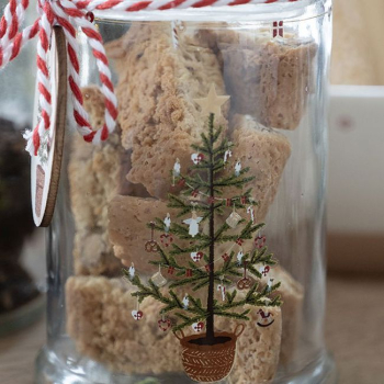 Preview: Vorratsglas - dänischer Weihnachtsbaum