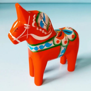 Preview: altes schwedisches Dala-Pferd (ausverkauft!)