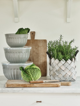 Preview: Schüssel-Set - Alice grey (Kunststoff)