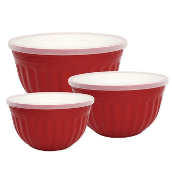 Schüssel-Set - Alice red (Kunststoff)