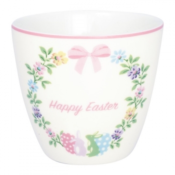 Becher (Latte Cup) - Aysel white (Happy Easter)