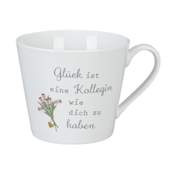 Tasse - Glück ist eine Kollegin...