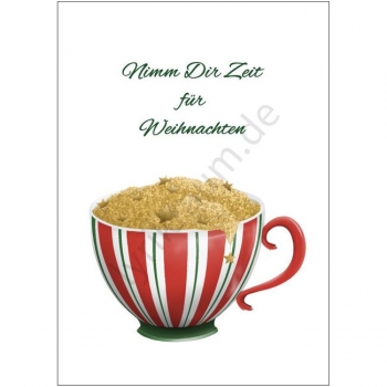Postkarte - Nimm Dir Zeit für Weihnachten