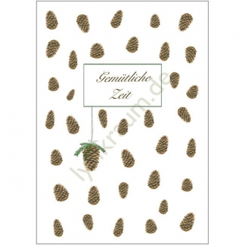 Postkarte - Gemütliche Zeit