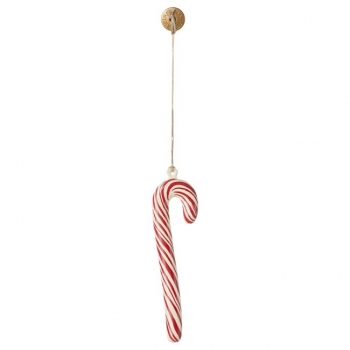 Anhänger - Zuckerstange (Metall) groß