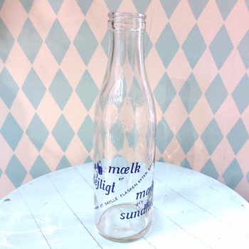 alte dänische Milch-Flasche (ausverkauft!)