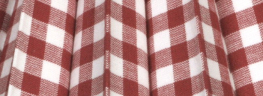 Lampenschirm - Karo rot (E14)