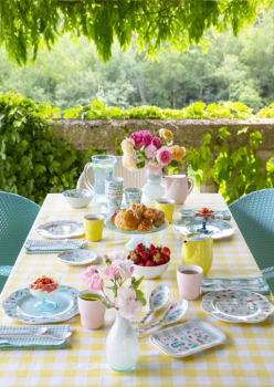 Preview: Melamin-Teller - Beach life (groß)