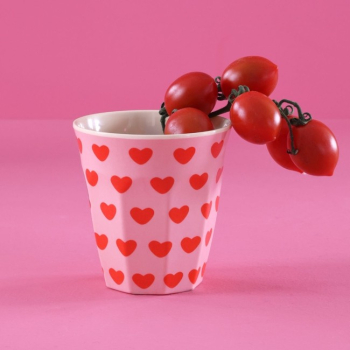 Preview: Melamin-Becher - Sweet Hearts Print