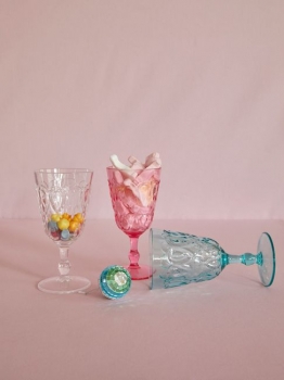 Preview: Weinglas - klar (Acryl)