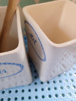 Preview: alter dänischer Vorratsbehälter - Mehl oder Zucker (ausverkauft!)