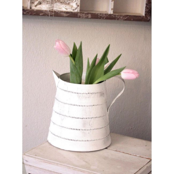 Deko-Kanne - shabby white (XL)