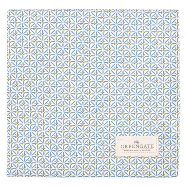 Stoff-Serviette - Britt pale blue