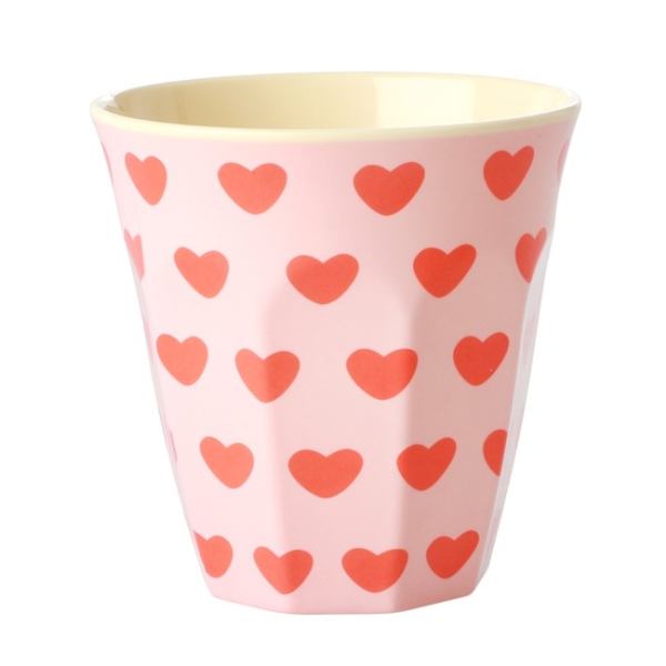 Melamin-Becher - Sweet Hearts Print