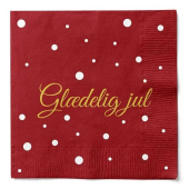 Servietten - Glædelig Jul