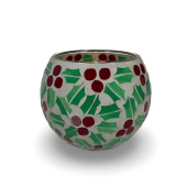 Mosaik-Teelichtglas - Holly