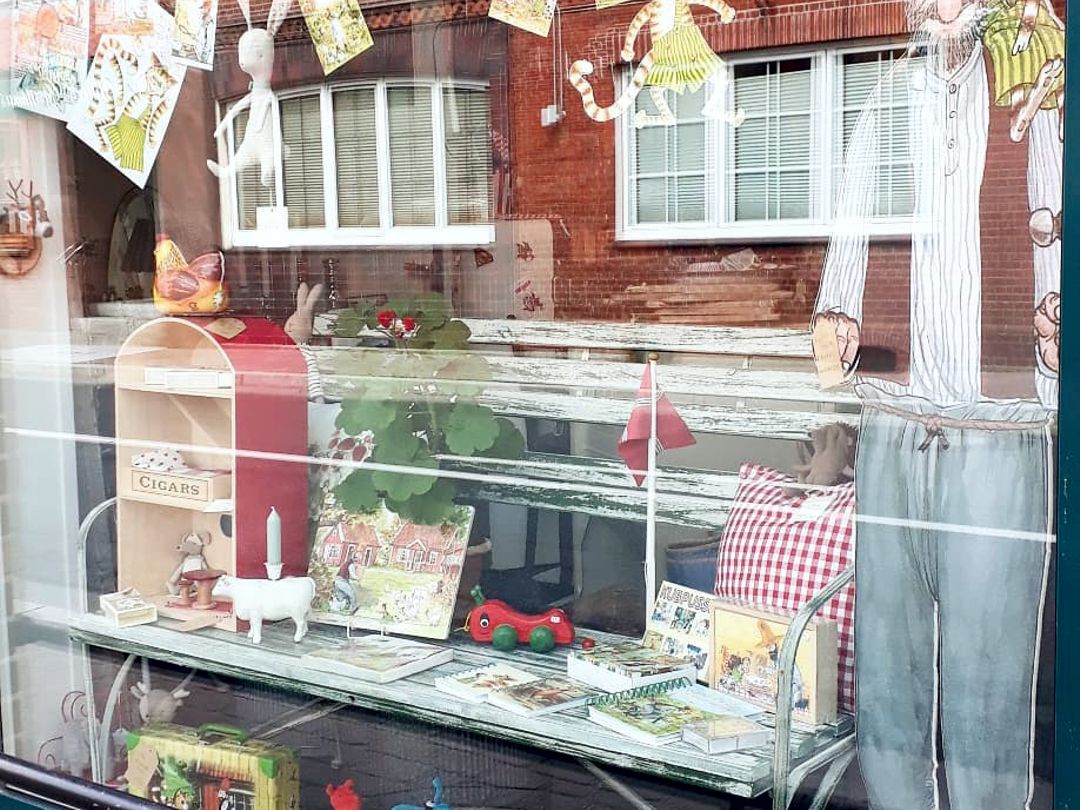 Das Pettersson & Findus-Schaufenster (Aug. 2019)